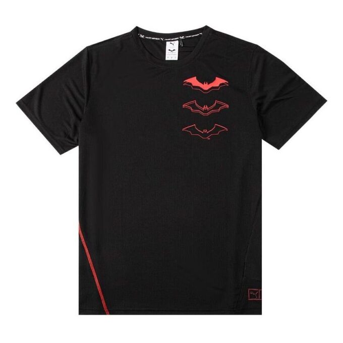 Koszulka z grafiką PUMA x Batman Performance „Czarna”