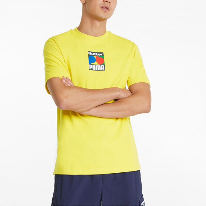 Koszulka z grafiką PUMA x Butter Goods „Żółta”