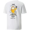 Koszulka z grafiką PUMA x Garfield w kolorze białym