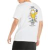 Koszulka z grafiką PUMA x Garfield w kolorze białym