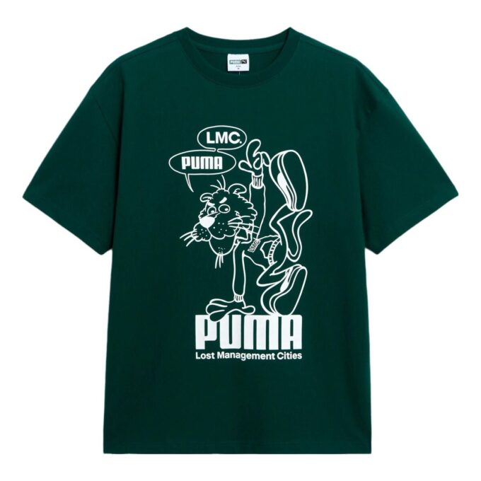 Koszulka z grafiką PUMA x LMC „Varsity Green”