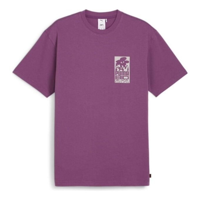 Koszulka z grafiką PUMA x P.A.M. „Crushed Berry”