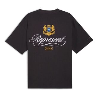 Koszulka z grafiką PUMA x REPRESENT „Czarna”