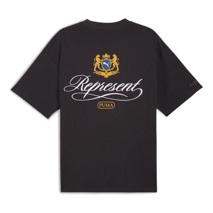 Koszulka z grafiką PUMA x REPRESENT „Czarna”