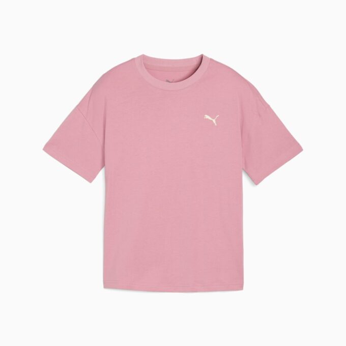Koszulka z krótkim rękawem dla dużych dzieci z kolekcji Wardrobe Essentials Koszulka z krótkim rękawem dla dużych dzieci z kolekcji Wardrobe Essentials