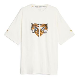 Koszulka z logo PUMA x GEN.G „Biała”