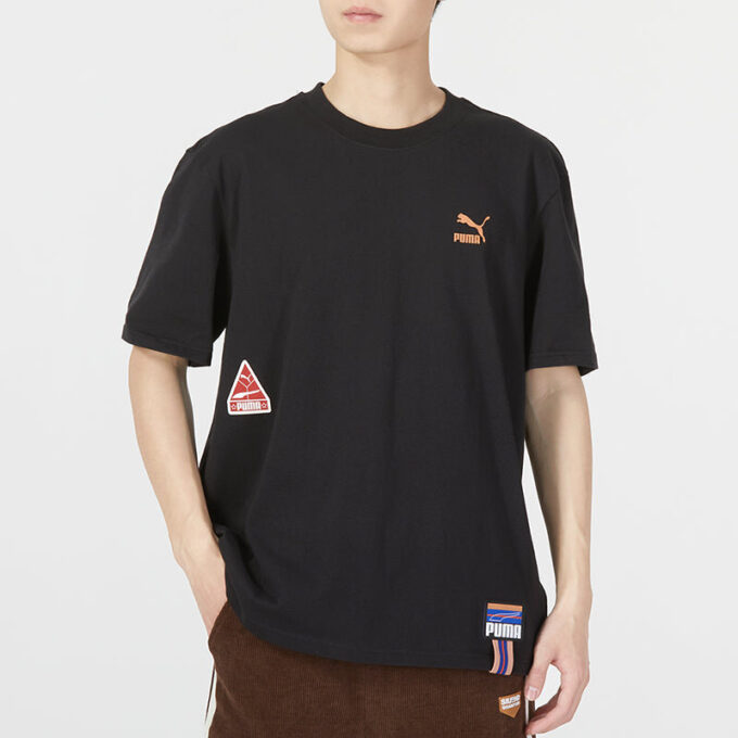 Koszulka z logo Sportswear „Czarna”