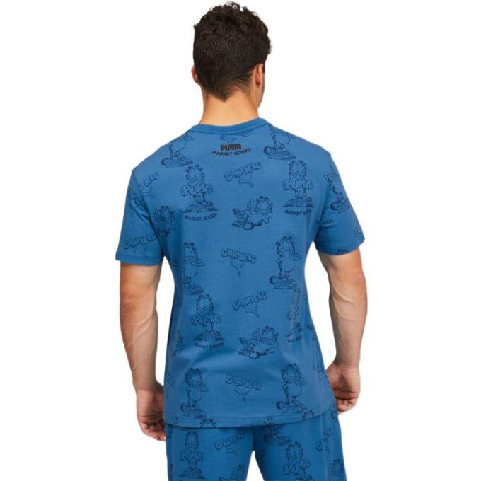 Koszulka z nadrukiem PUMA x GARFIELD „Vallarta Blue”