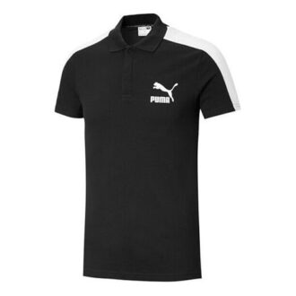 Kultowa koszulka polo T7 „Czarno-biała”