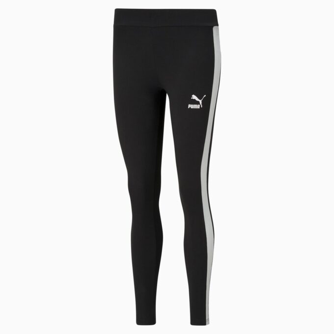 Kultowe legginsy damskie T7 ze średnim stanem