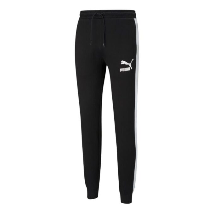 Kultowe spodnie sportowe T7 New Summer Men w kolorze czarnym