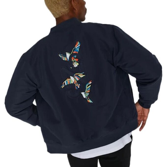 Kurtka bomberka PUMA x NEYMAR JR „Granatowa”