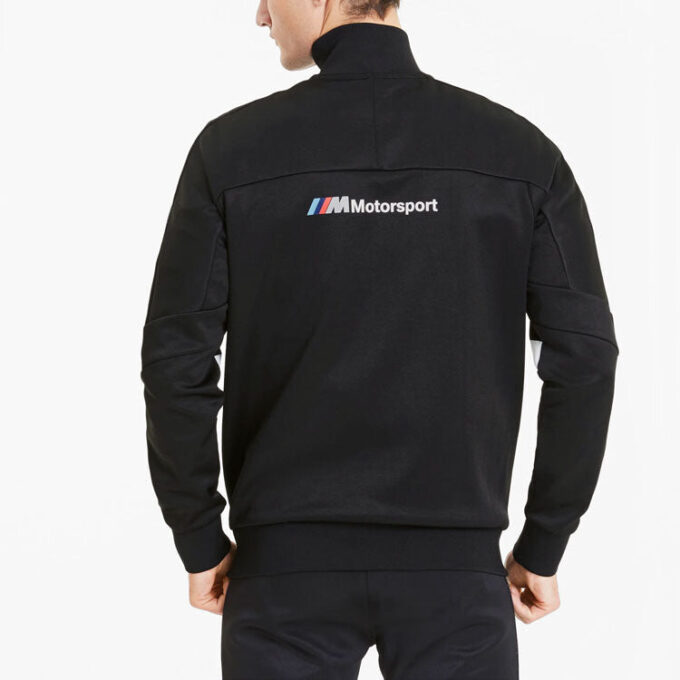 Kurtka dresowa PUMA x BMW Motorsports „Czarno-biała”