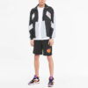 Kurtka dresowa PUMA x The Hundreds „Czarno-biało-pomarańczowa”