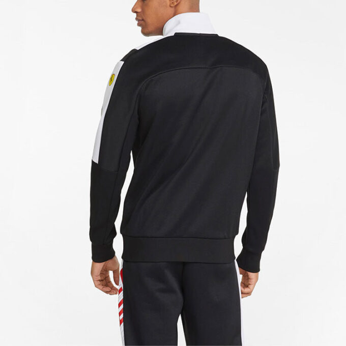 Kurtka Ferrari Race T7 Track Jacket „Czarna”