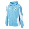 Kurtka Mcfc Prematch Woven Anthem w kolorze niebieskim