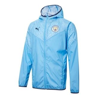 Kurtka przedmeczowa Manchester City „Niebieska”