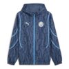 Kurtka przedmeczowa Manchester City Woven w kolorze Inky Blue