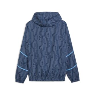 Kurtka przedmeczowa Manchester City Woven w kolorze Inky Blue