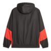 Kurtka przedmeczowa Milan Ac Woven w kolorze czarno-czerwonym