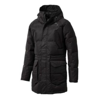 Kurtka puchowa Oversize 500 „Czarna”