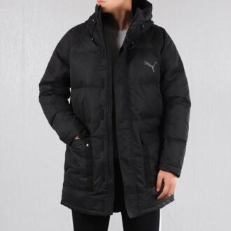 Kurtka puchowa Oversize 500 „Czarna”