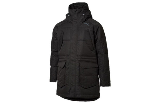 Kurtka puchowa Oversize 500 „Czarna”