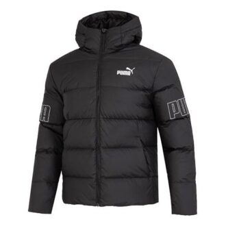 Kurtka puchowa Power Hooded Down Puffer „Czarna”