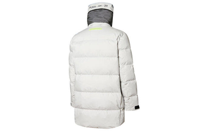 Kurtka puchowa PUMA x Helly Hansen Tech Down w kolorze biało-czarnym