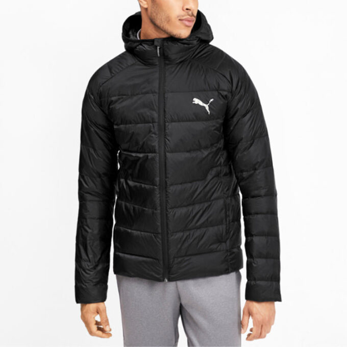 Kurtka puchowa Pwrwarm Packlite „Czarna”