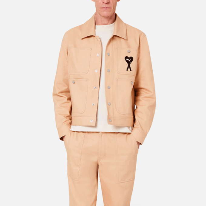 Kurtka PUMA x AMI „Różowa”