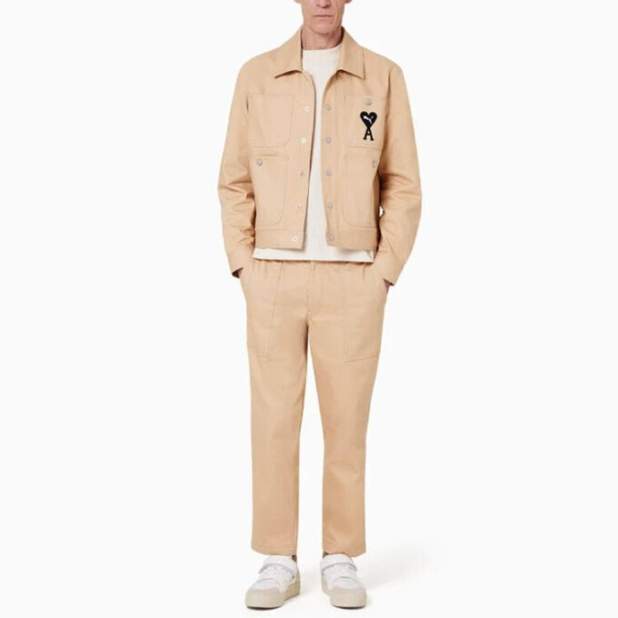 Kurtka PUMA x AMI „Różowa”