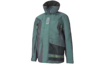 Kurtka PUMA x Helly Hansen Tech Stormcell w kolorze zielono-czarnym