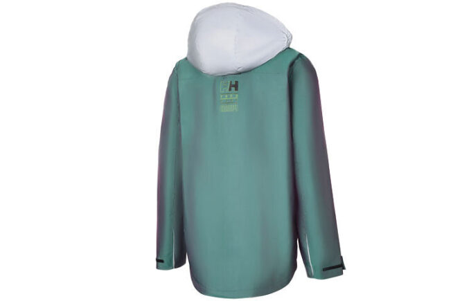 Kurtka PUMA x Helly Hansen Tech Stormcell w kolorze zielono-czarnym