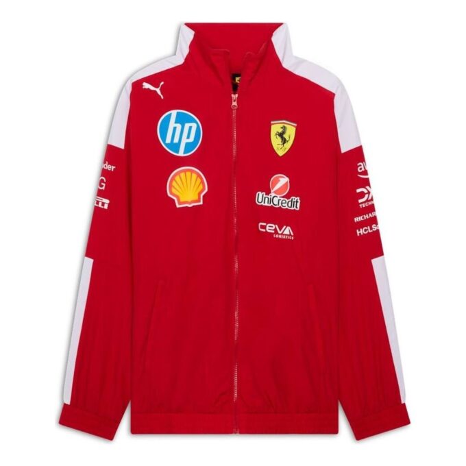Kurtka PUMA x Scuderia Ferrari 2025 Drivers T7 Oversized „Dark Cherry”