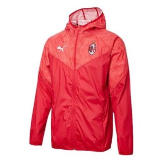 Kurtka rozgrzewkowa Ac Milan „Czerwona”
