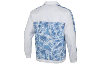 Kurtka sportowa Mountain Aop Windbreaker Woven z logo w kolorze białym Kurtka sportowa Mountain Aop Windbreaker Woven z logo w kolorze białym