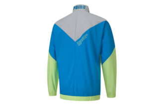 Kurtka treningowa PUMA x First Mile Xtreme Woven w kolorze zielonym