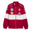 Kurtka wyścigowa PUMA x Scuderia Ferrari „Dark Cherry”