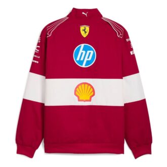 Kurtka wyścigowa PUMA x Scuderia Ferrari „Dark Cherry”