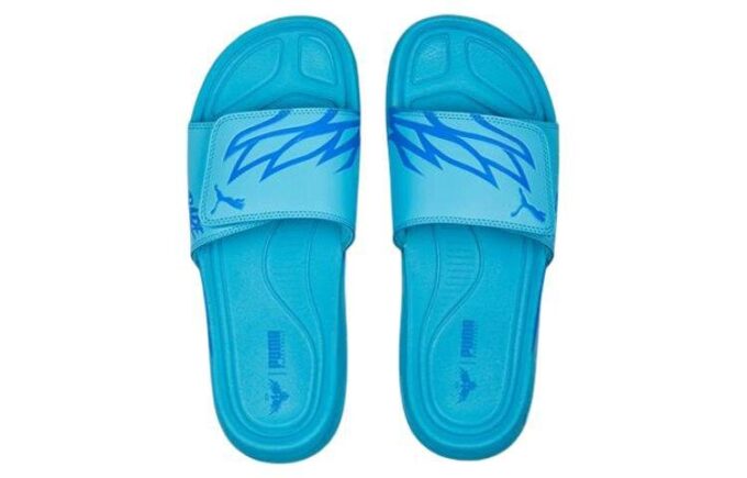 LaMelo Ball x Dream Nitro MB.02 Slide „Bright Aqua”