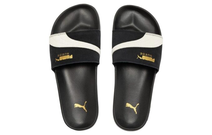Lead Cat 2.0 Suede OG Slide „Black White”