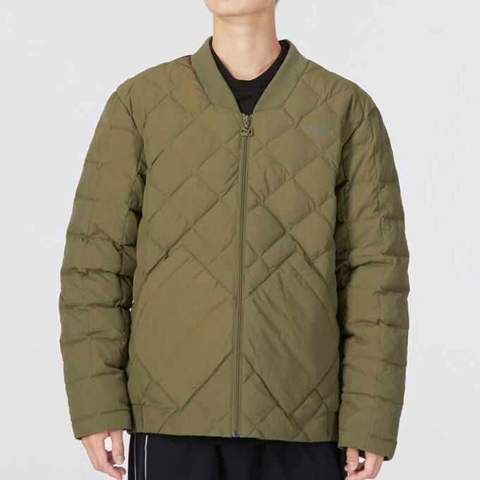 Lekka kurtka puchowa Das „Olivegreen”