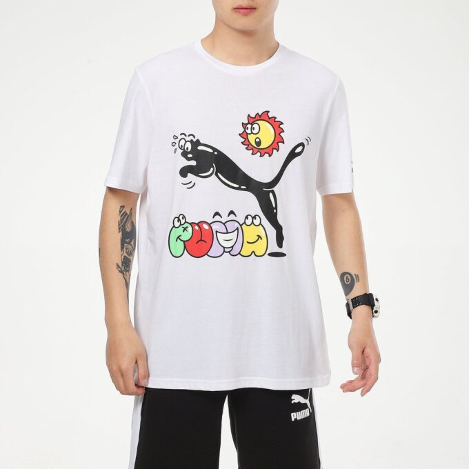 Letnia koszulka streetwearowa „Biała”