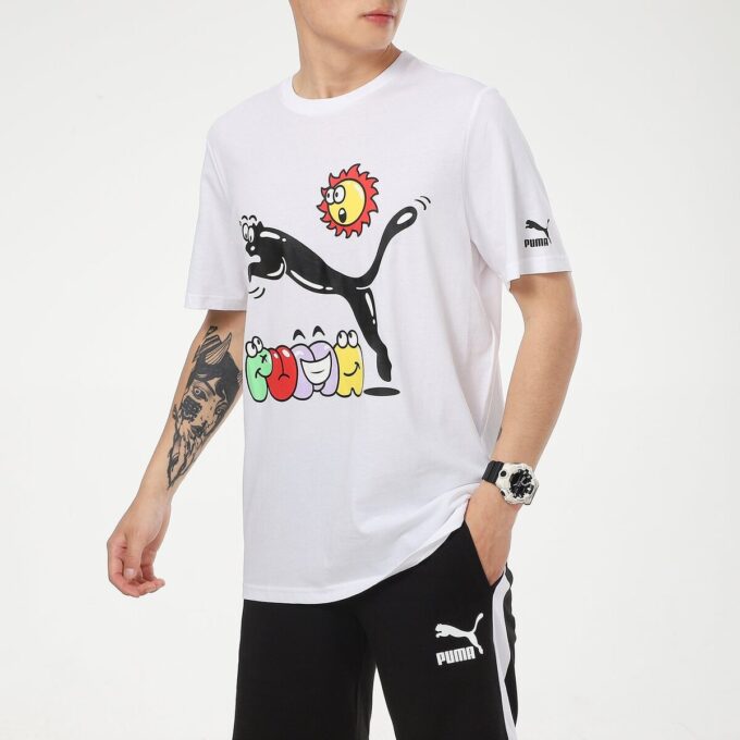 Letnia koszulka streetwearowa „Biała”