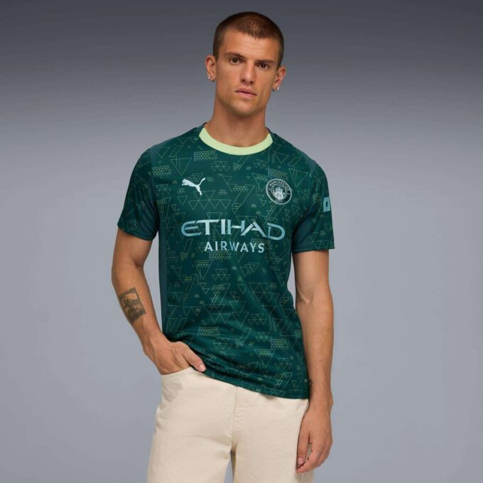 Manchester City 25/26 Czwarta replika męskiej koszulki piłkarskiej