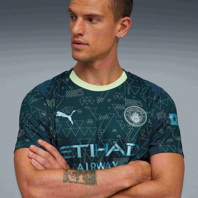 Manchester City 25/26 Czwarta replika męskiej koszulki piłkarskiej