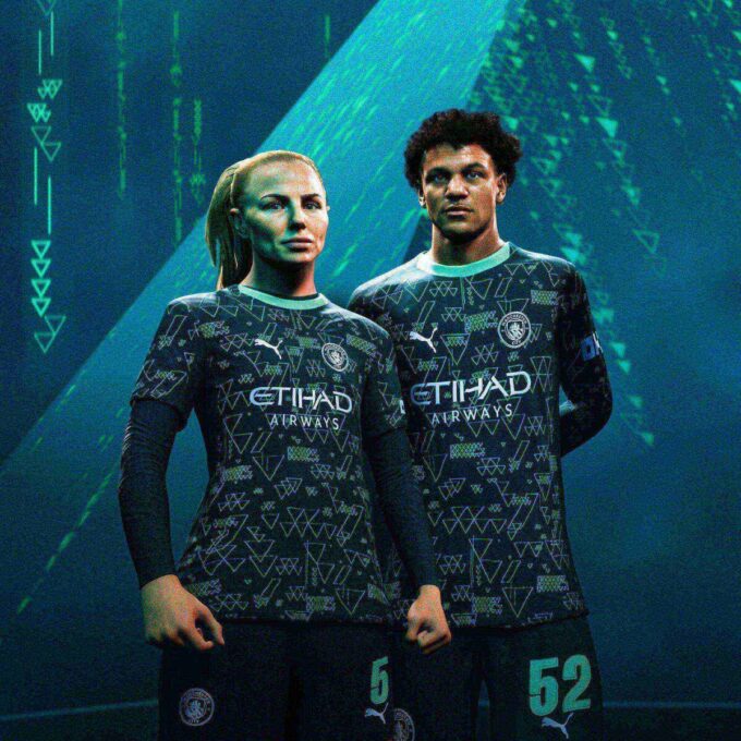 Manchester City 25/26 Czwarta replika męskiej koszulki piłkarskiej