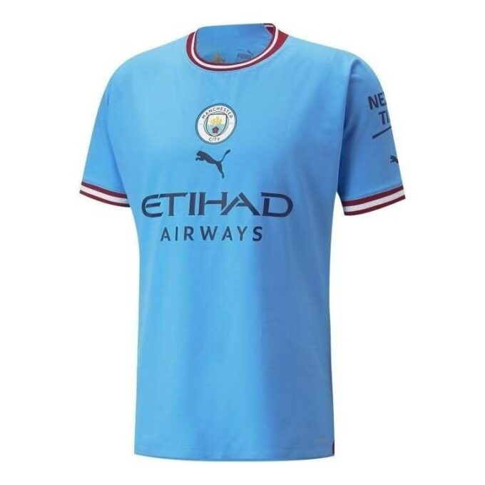 Manchester City F.C. Domowa koszulka 22/23, autentyczna, „niebieska”