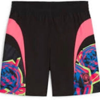 Manchester City FtblNrgy Woven Short „Black Multi-Color”
